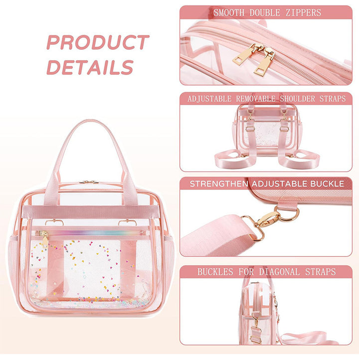 Transparent Multifunctional Carrying Bag Stornfield