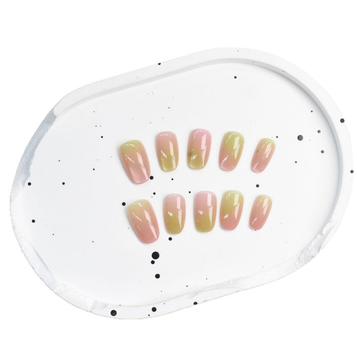 Ombré Glitter Press-On Nail Set Stornfield