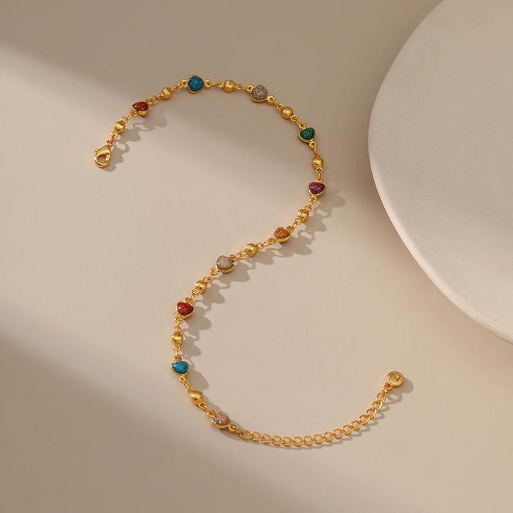 Heart Charm Anklet Stornfield