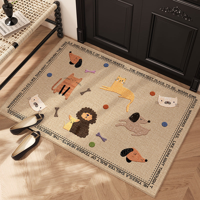 Dog-Themed Area Rug
