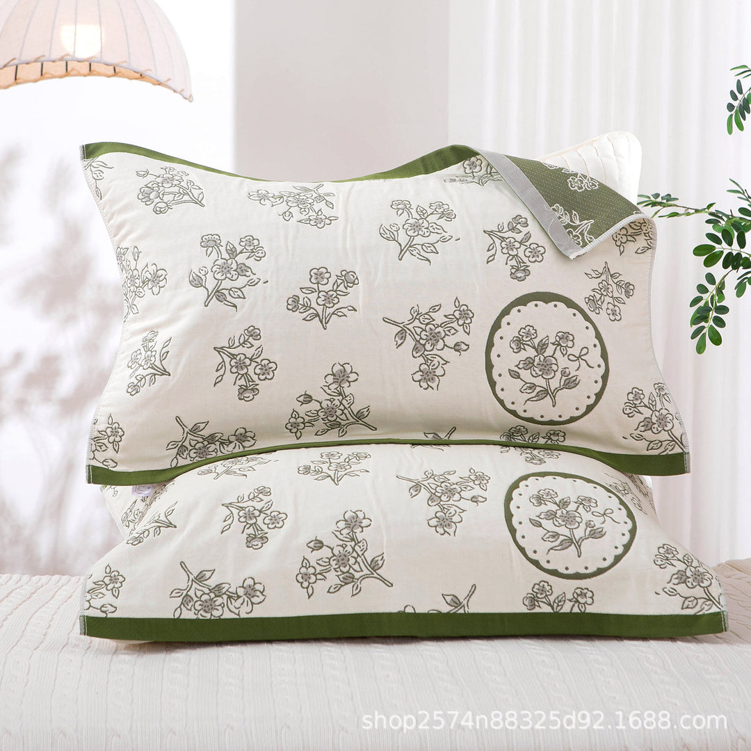 Women's pillowcase with high-quality, romantic floral pattern Stornfield