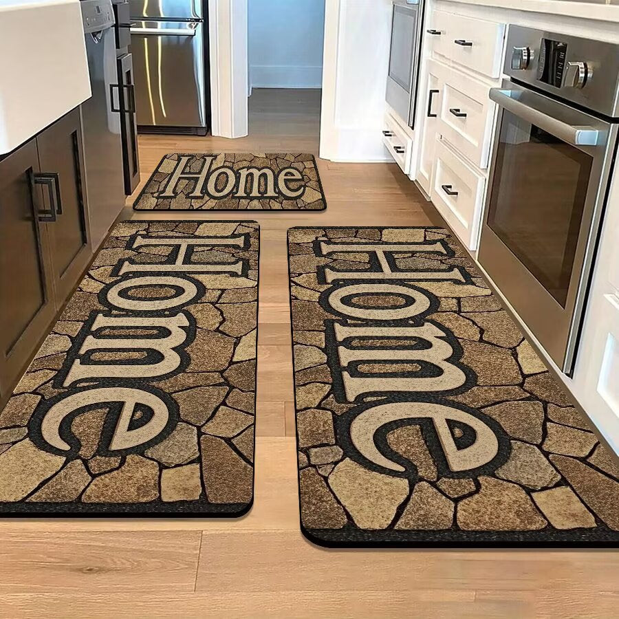 Stone-Inspired Decorative Area Mat Stornfield