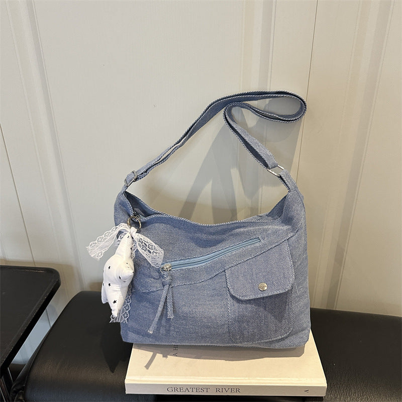 Casual Fabric Shoulder Bag