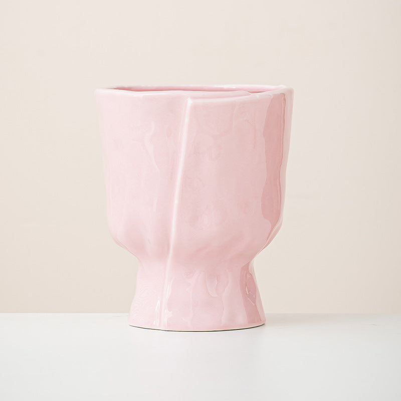 Artistic Abstract Flower Pot