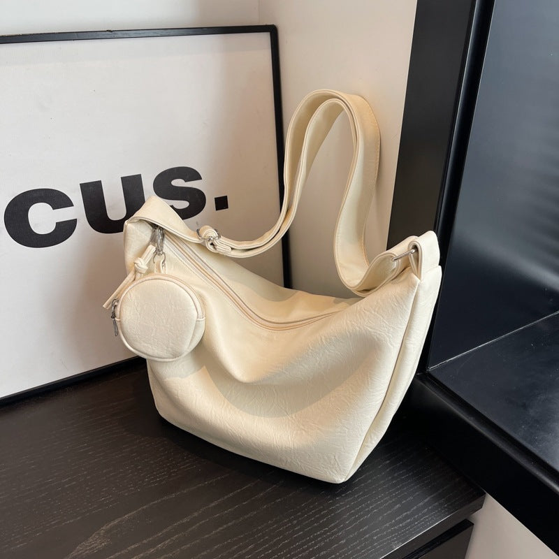 Elegant Slouchy Shoulder Tote