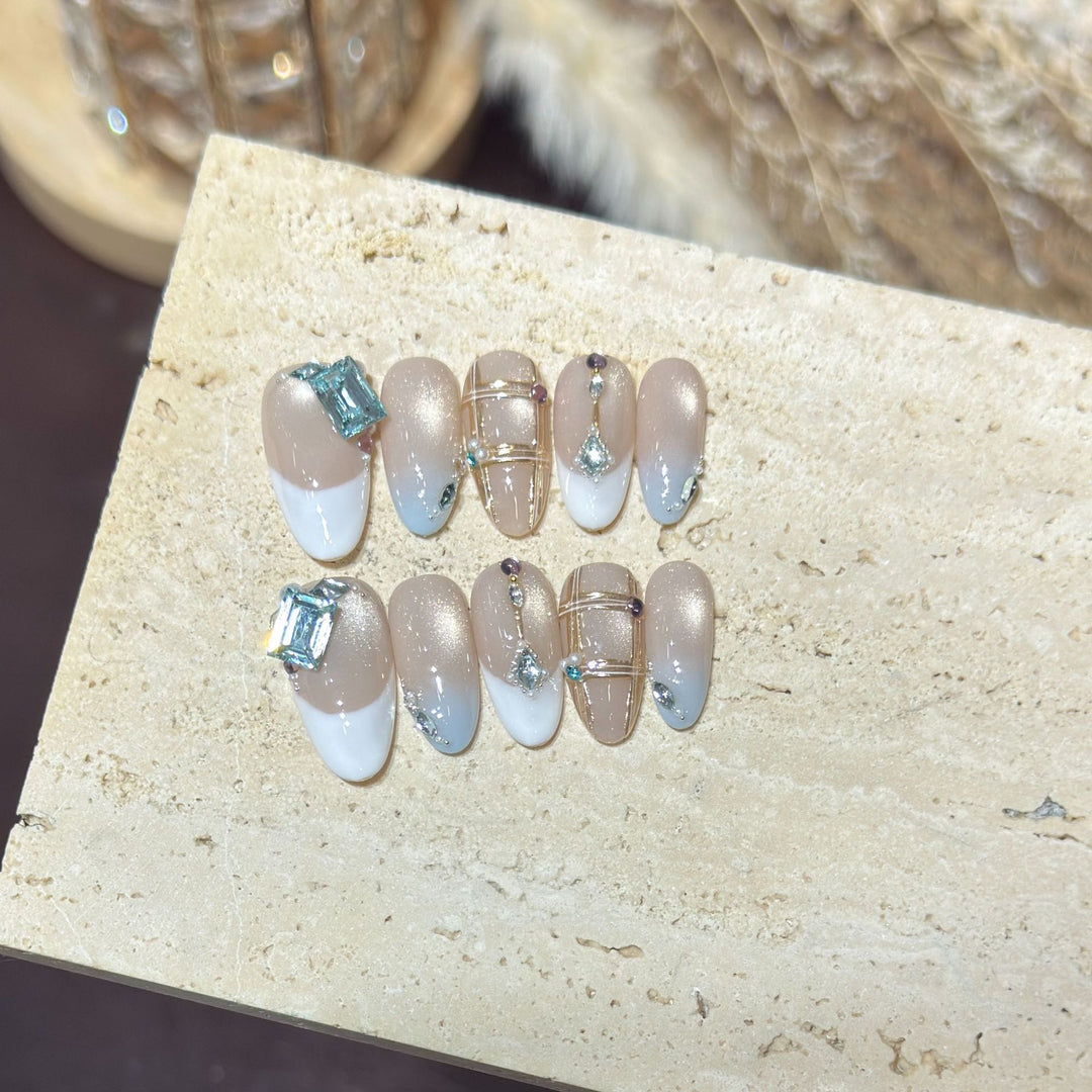 Elegant Premium Press-On Nail Set