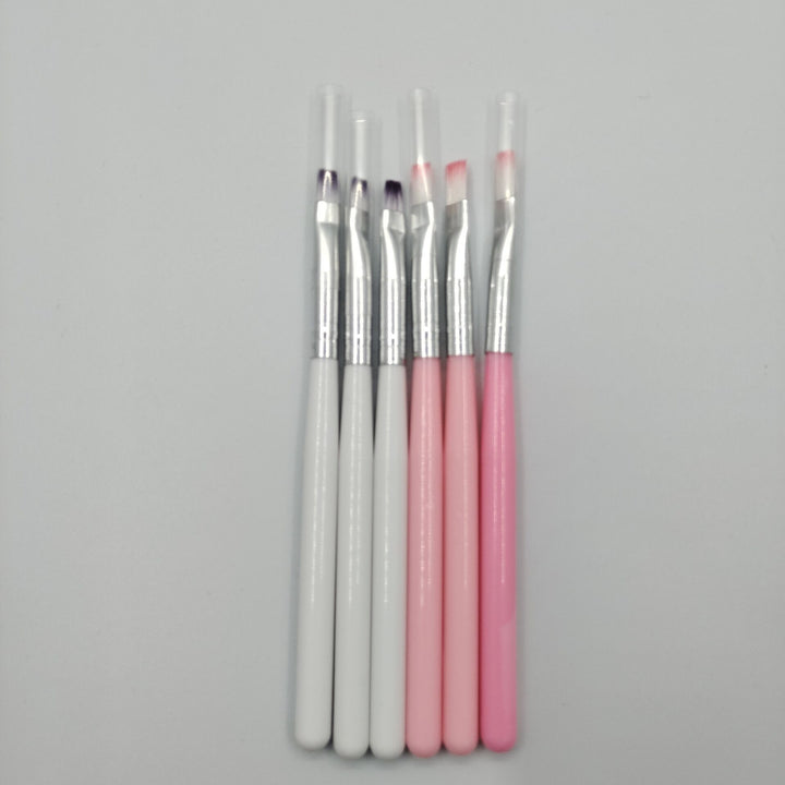 Precision Nail Art Flat Brush Stornfield
