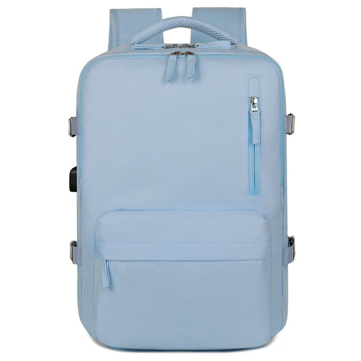 Multi-Compartment Rolling Travel Backpack Stornfield