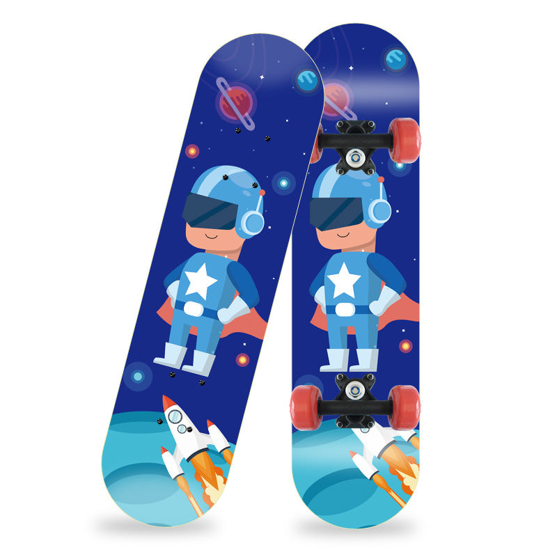 Cartoon-Inspired Mini Skateboard Stornfield