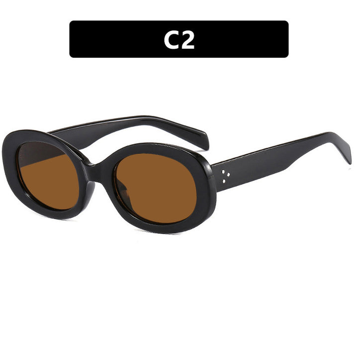 Ladies fashionable sunglasses in stylish oval design Stornfield