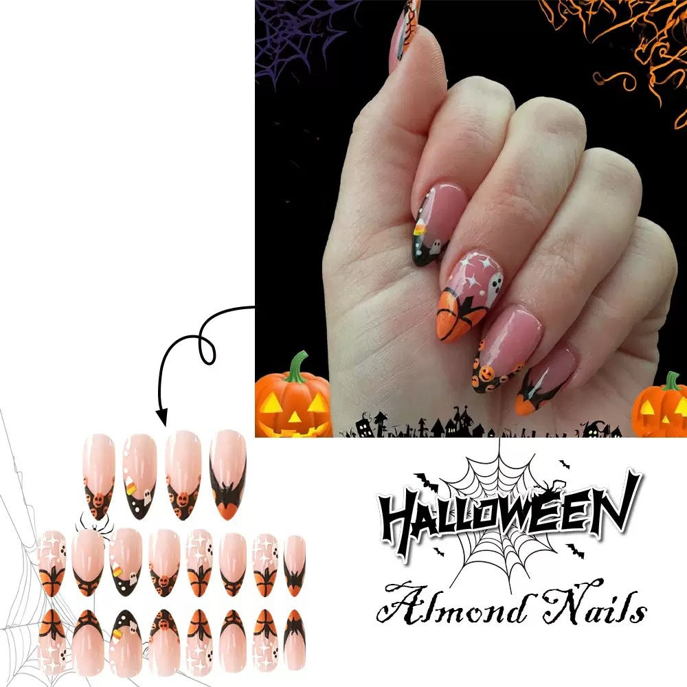 Nail art set with creative Halloween designs Stornfield