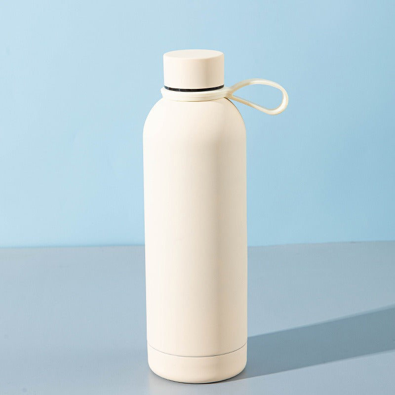 Ladies stylish stainless steel drinking bottle with innovative closure Stornfield