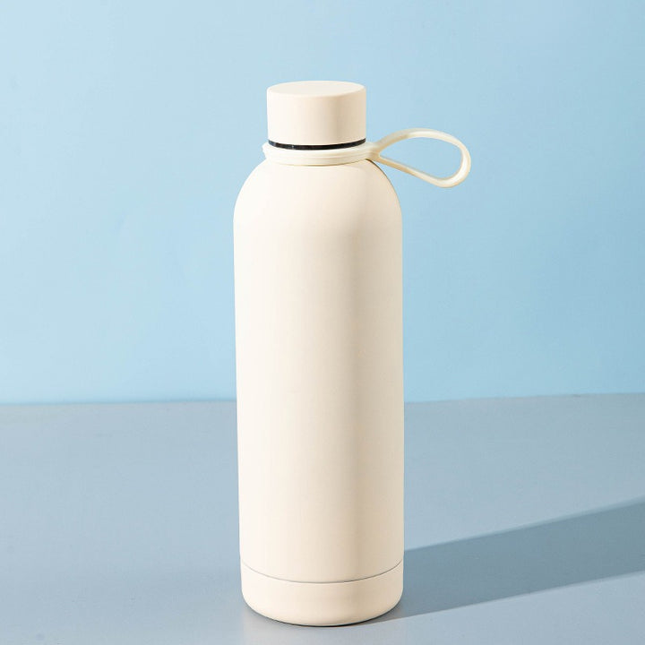 Ladies stylish stainless steel drinking bottle with innovative closure Stornfield