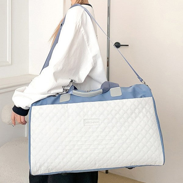 Quilted Multi-Purpose Travel Duffel