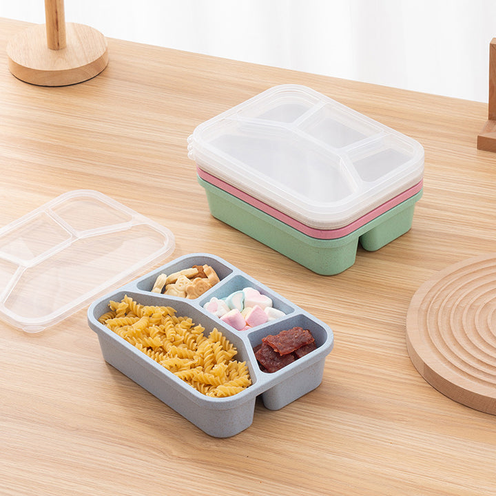 Multi-Compartment Food Storage Container Set