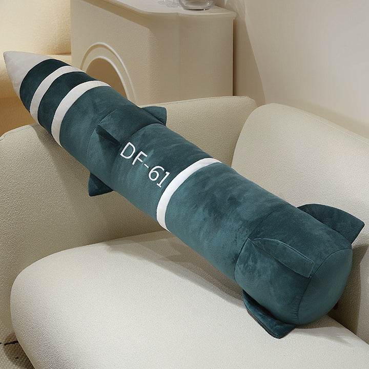 Plush Neck Support Pillow in Rocket Design Stornfield
