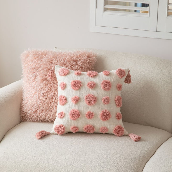 Plush Square Decorative Throw Pillow