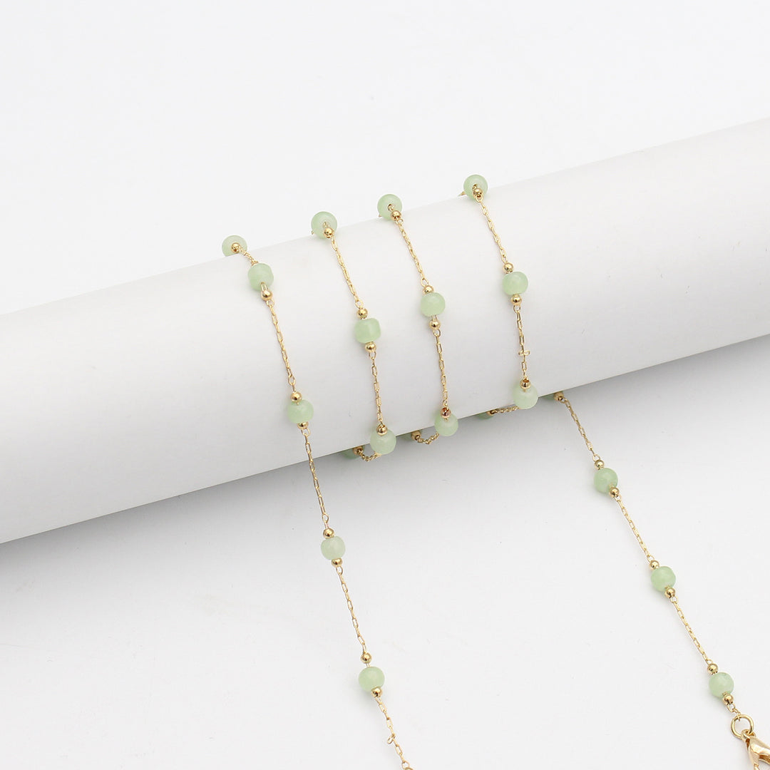 Elegant Beaded Eyewear Retainer Chain Stornfield
