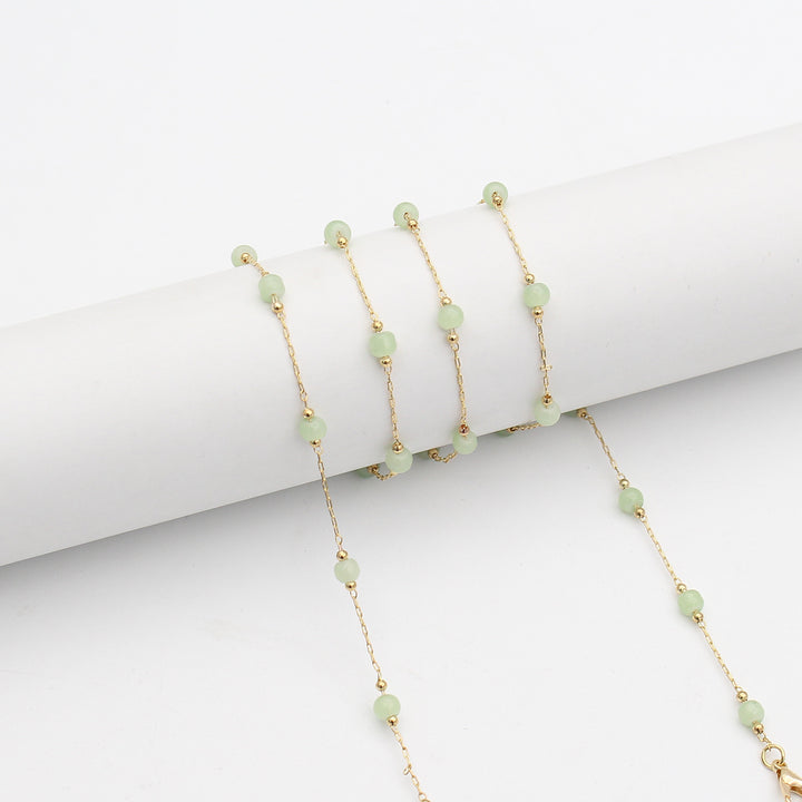 Elegant Beaded Eyewear Retainer Chain Stornfield