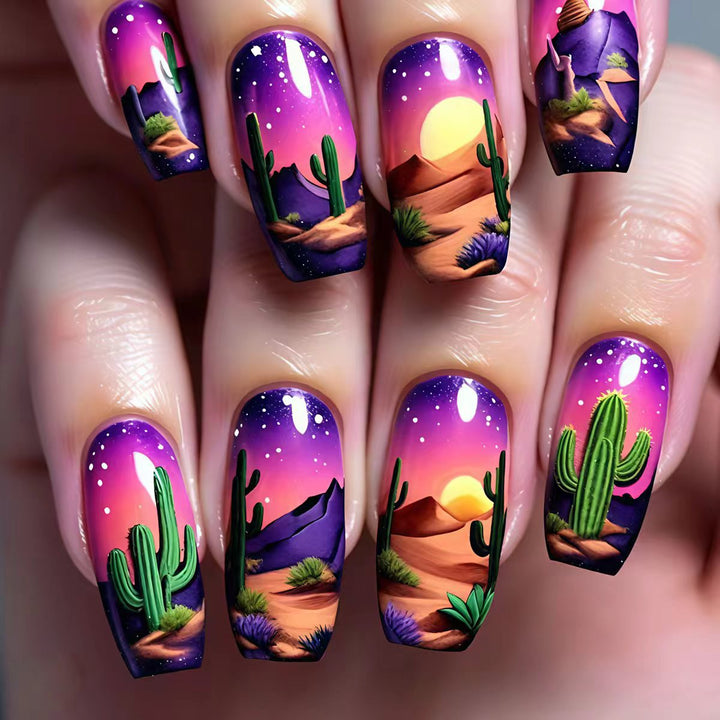 Artificial Nails in Desert Design Stornfield