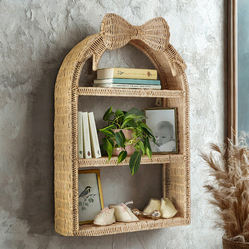 Playful wall shelf in butterfly design Stornfield