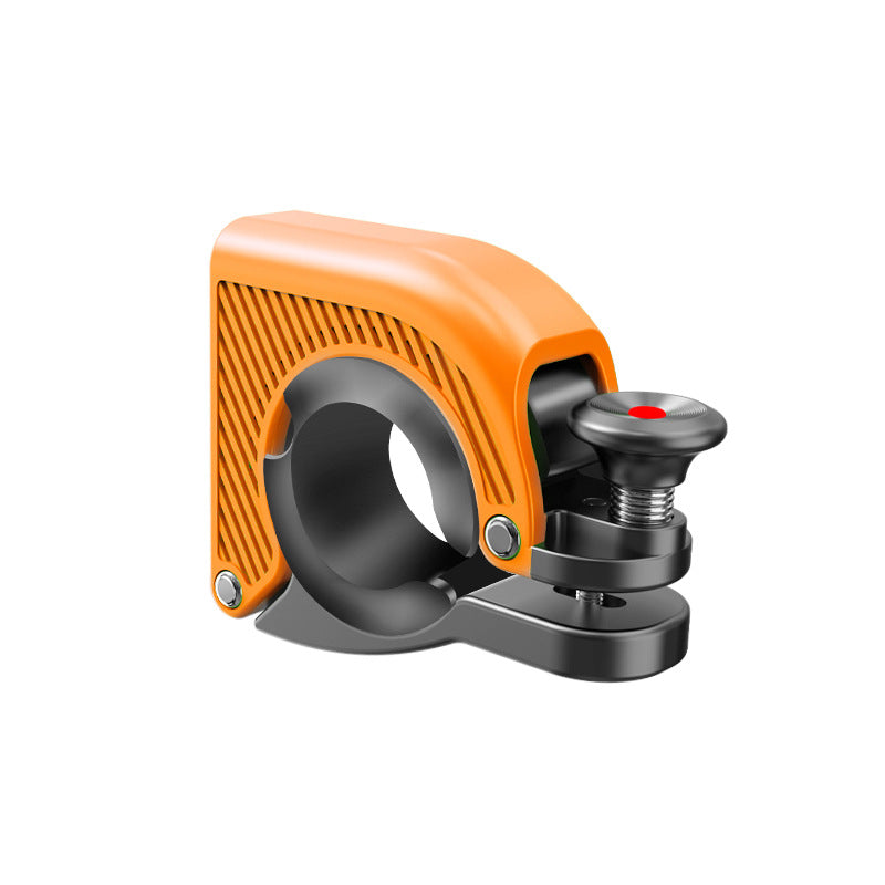 compact handlebar bell clamp with quick release knob Stornfield