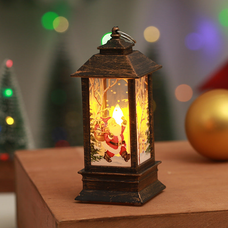Nostalgic Christmas lantern with LED light Stornfield