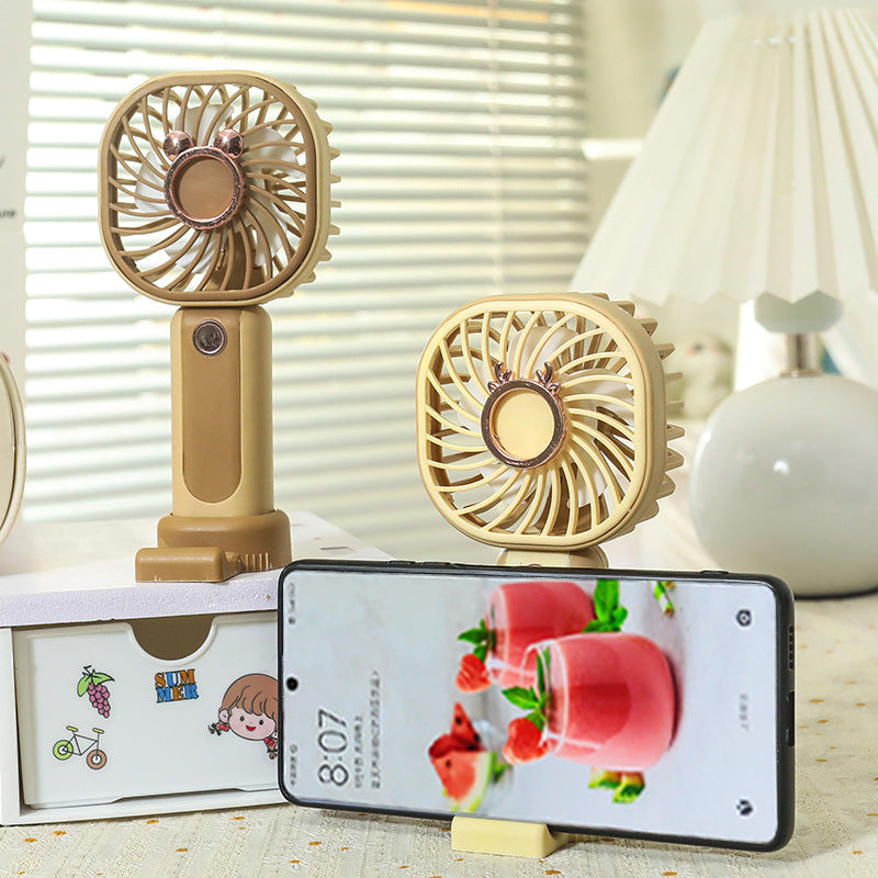 Women's Portable Mini Fan with Adjustable Tilt Angle Stornfield