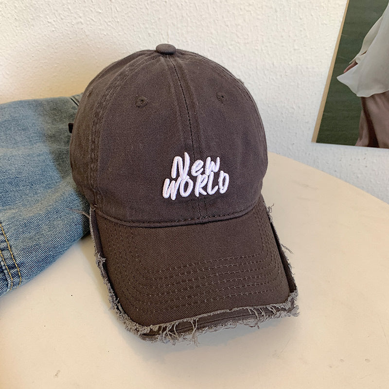 Unisex Distressed Signature Baseball Cap Stornfield