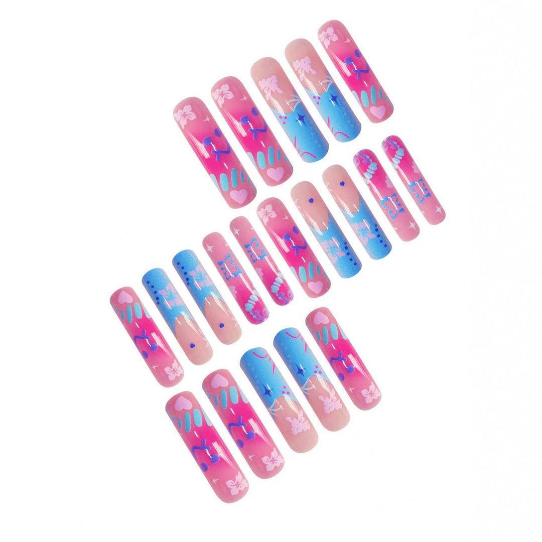 Artistic Long Acrylic Nail Enhancements Stornfield 1787977718