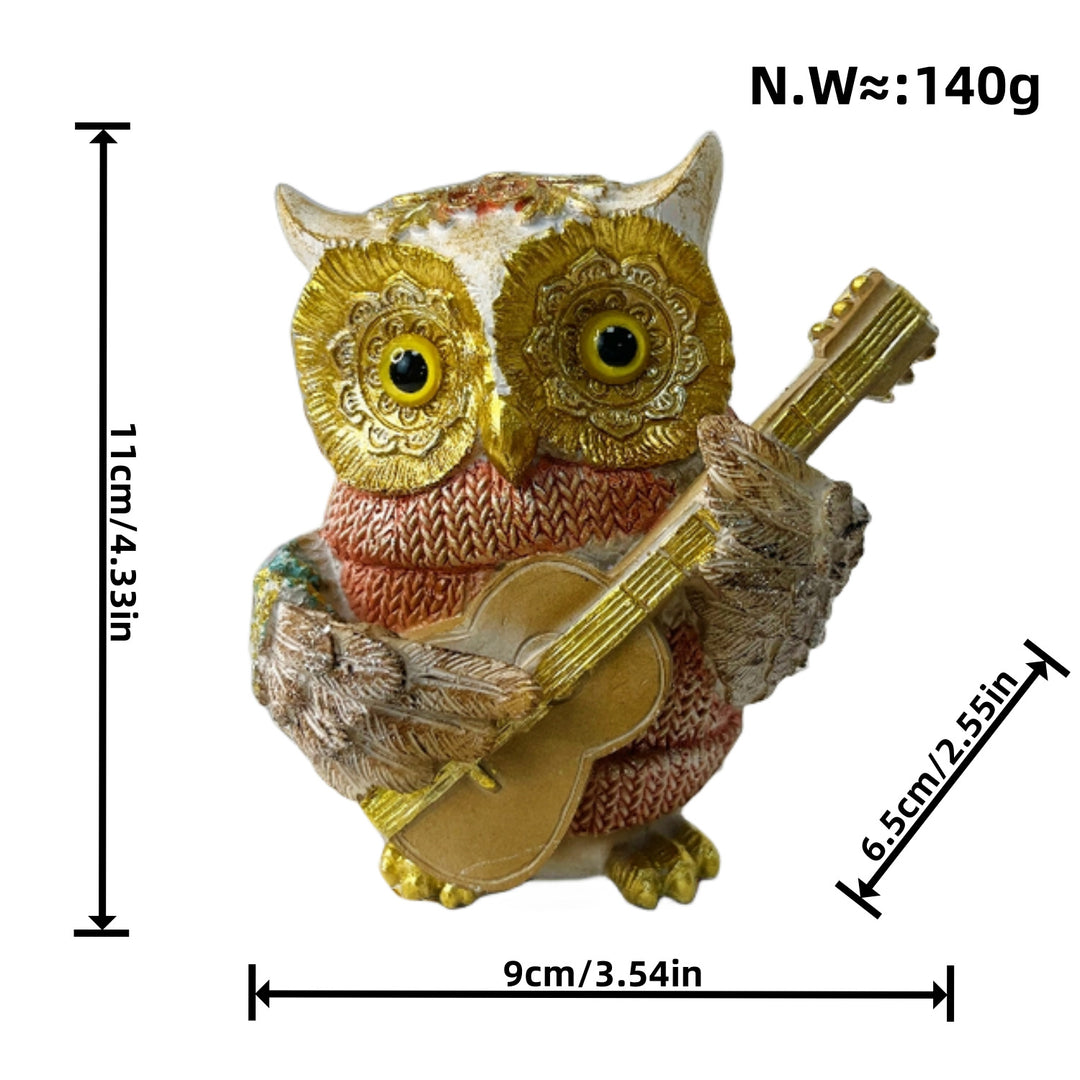 Artful owl figure in maritime design Stornfield