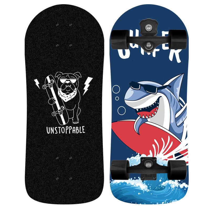 Unicorn-Themed Graphic Skateboard Stornfield