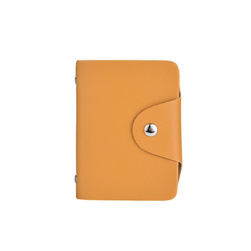Compact Leather Cardholder Wallet Stornfield