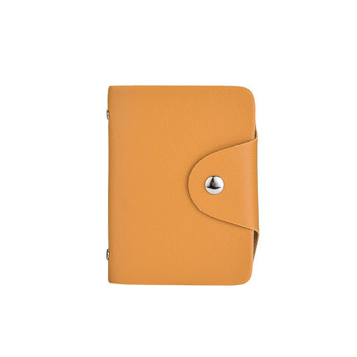 Compact Leather Cardholder Wallet Stornfield