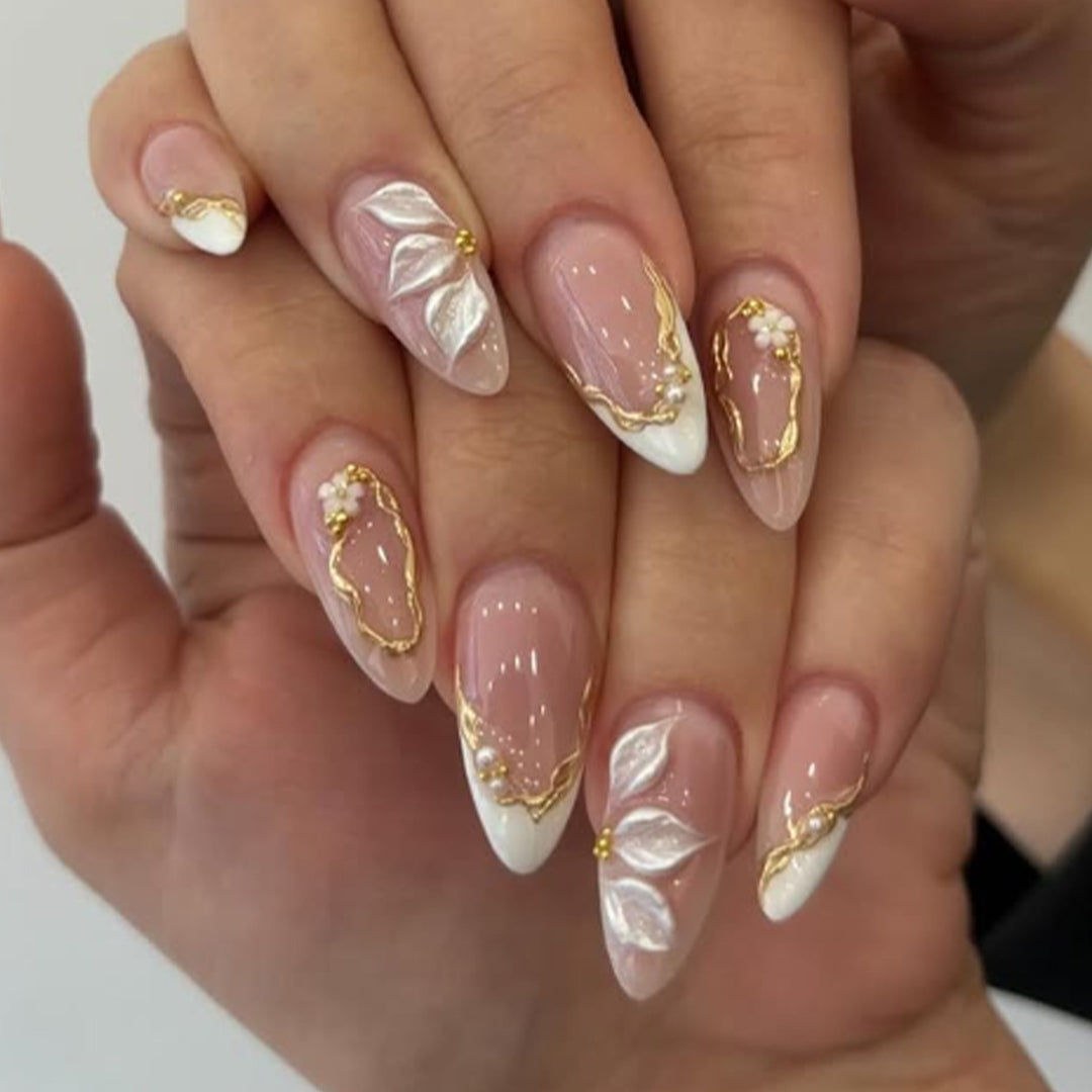 Premium Artistic Press-On Nail Set