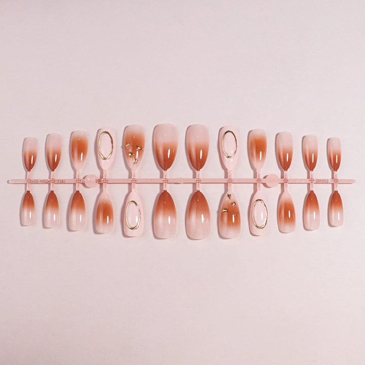 DIY Elegant Press-On Nail Art Set Stornfield