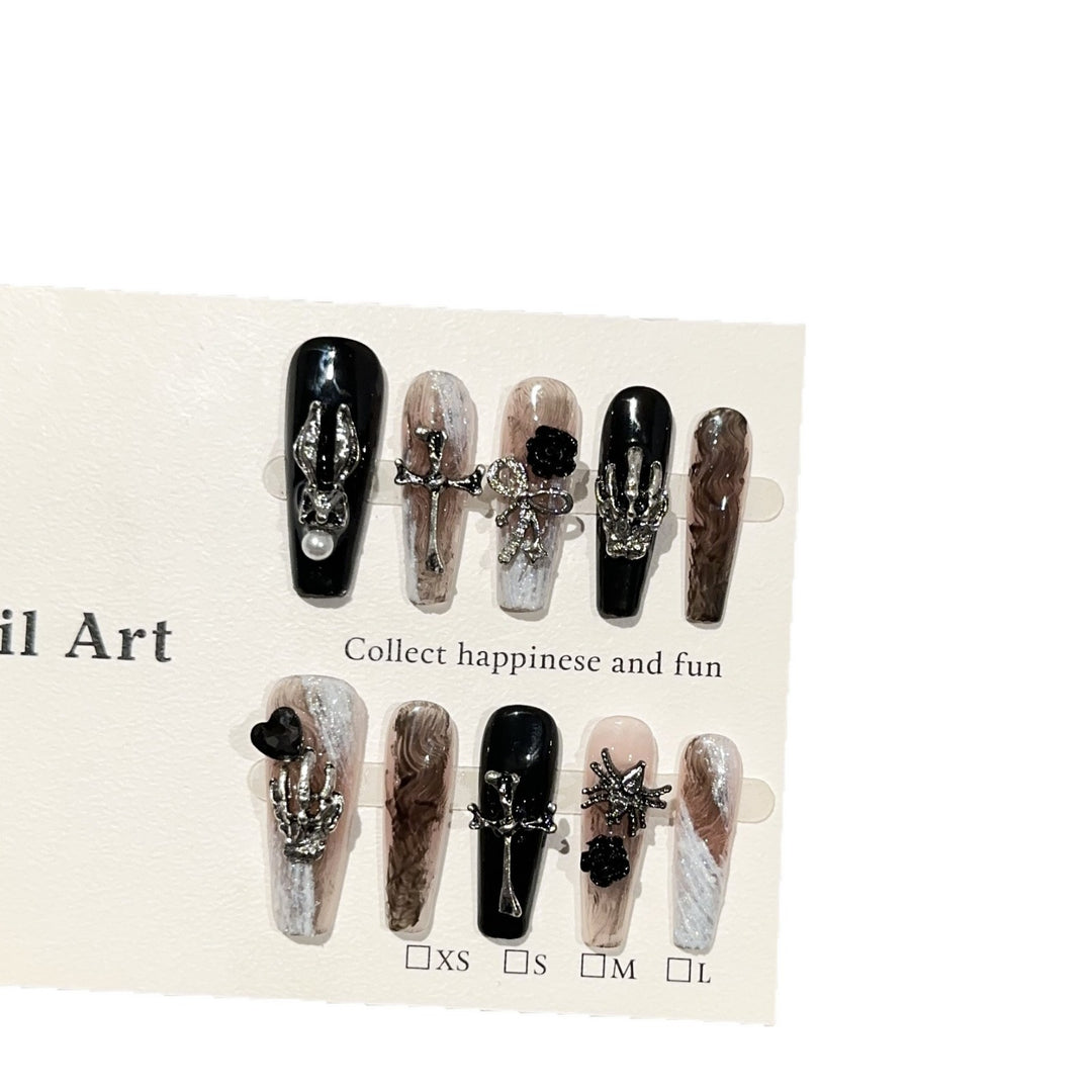Artistic Press-On Nail Designs
