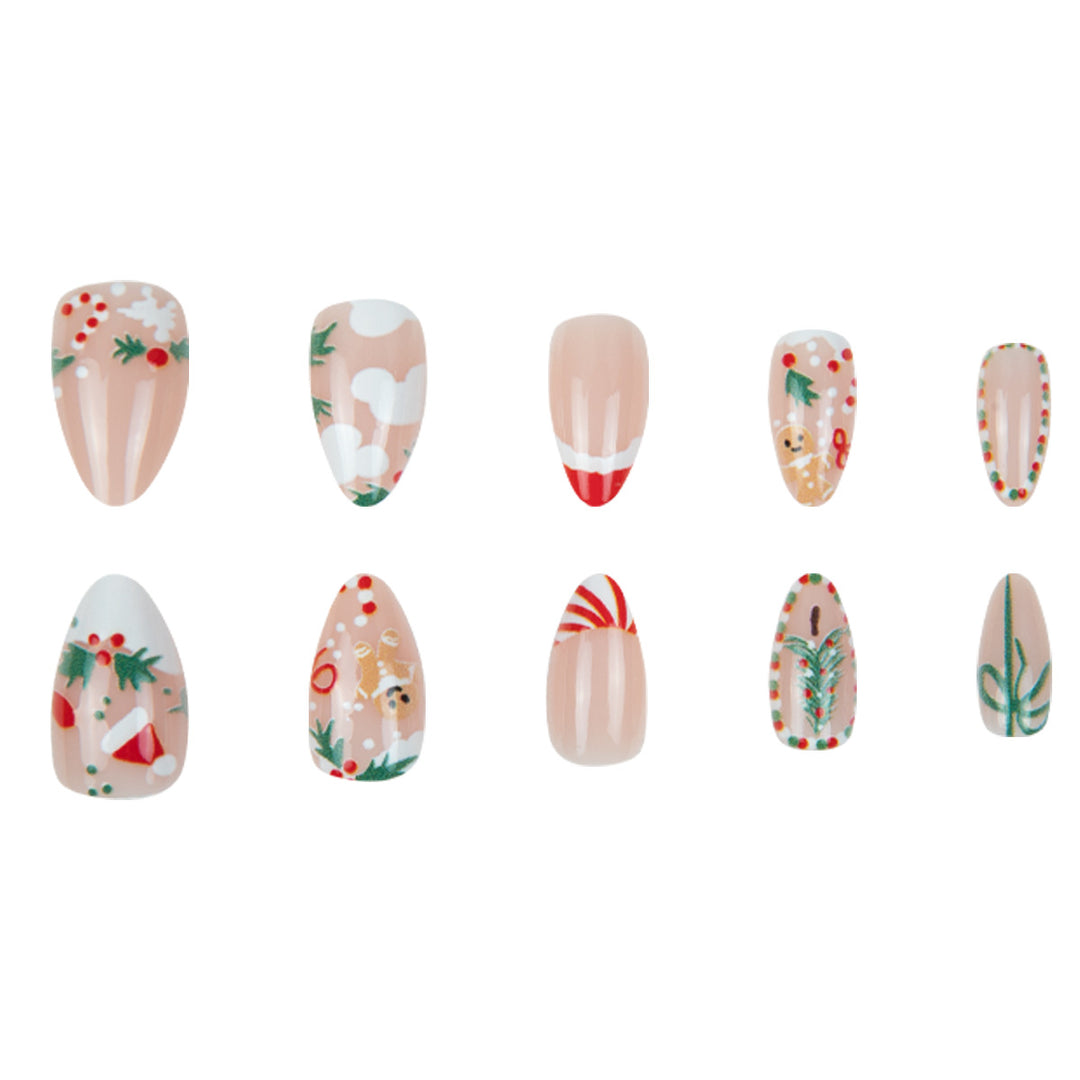 Holiday-Themed Creative Nail Art Set Stornfield
