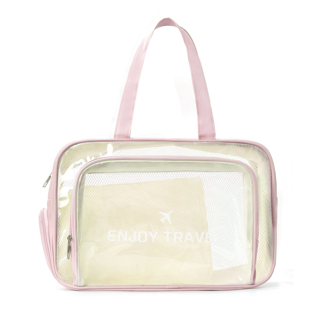Transparent Travel Bag with Versatile Compartments Stornfield