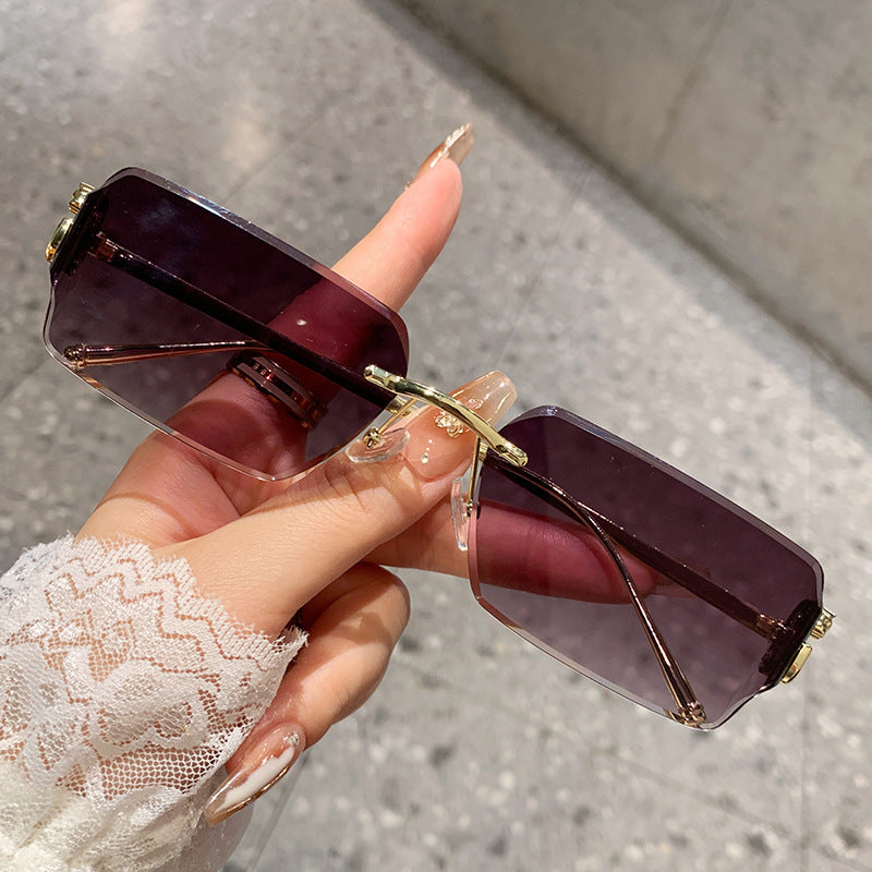 Ladies elegant square sunglasses with stylish tortoiseshell pattern and UV protection Stornfield