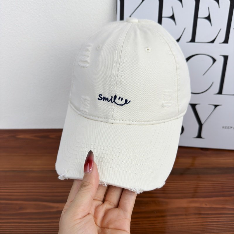 Women's Distressed Cotton Baseball Cap Stornfield 1784270843