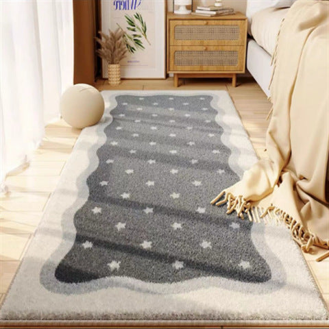 Playful Plush Patterned Area Rug