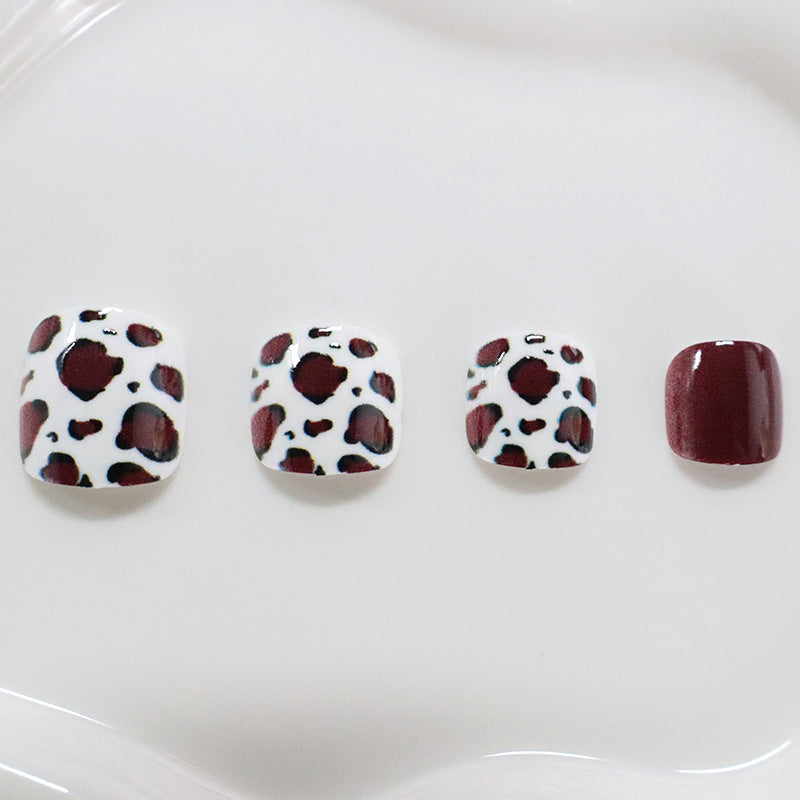 Artistic Animal Print Toe Nail Art Stornfield
