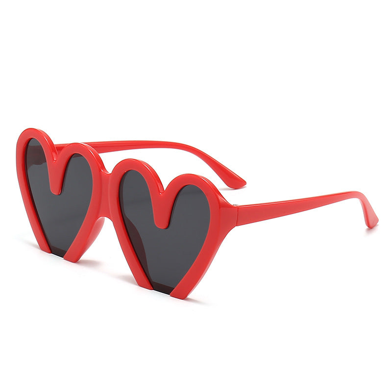 Women's fashionable sunglasses in unique heart design Stornfield