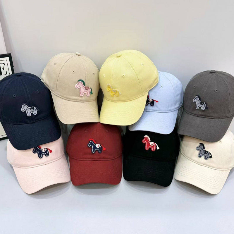 Women's Playful Embroidered Pony Baseball Cap Stornfield