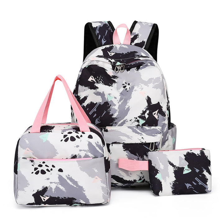 Backpack set with insulated lunchbox and practical case Stornfield