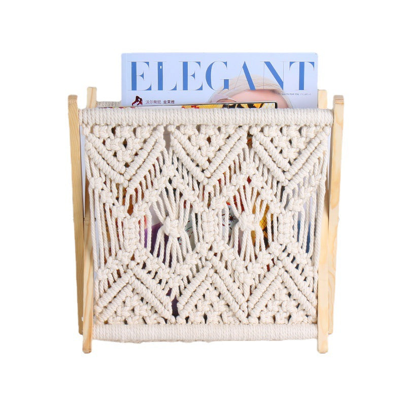 Macrame Magazine Rack Stornfield
