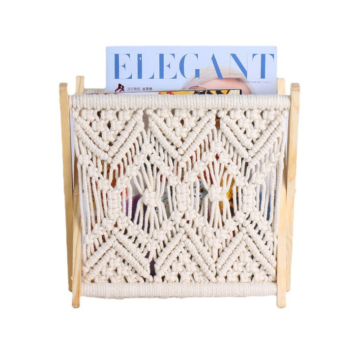 Macrame Magazine Rack Stornfield