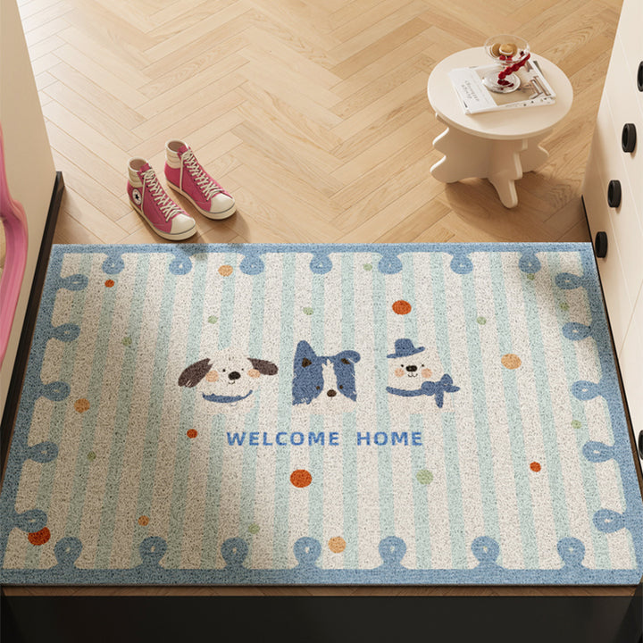 Cute Cartoon Welcome Mat for Home Entryway