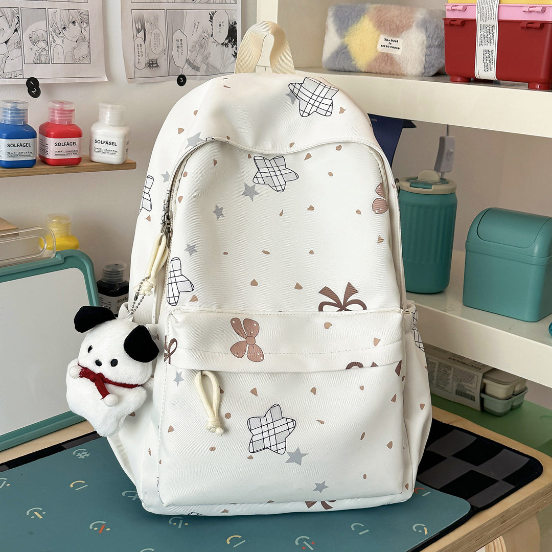 Fun-Themed Cartoon Print Backpack Stornfield